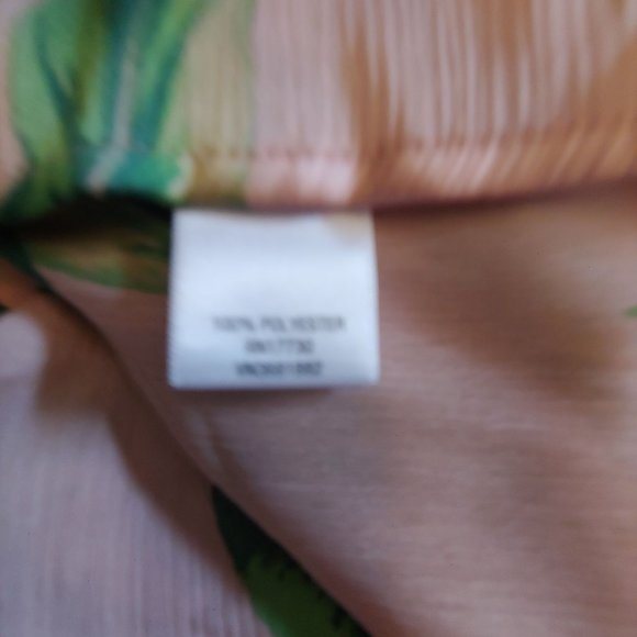 The Webster Miami silky flowy egret and folIage oversize knee length dress - Picture 12 of 12